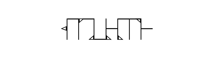Vertical B  Free Fonts Download