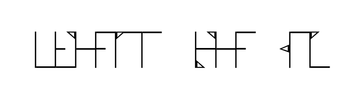 Vertical B  Free Fonts Download