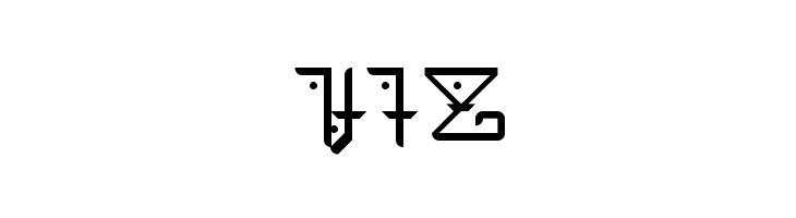 The Hermit Runes Regular  Free Fonts Download