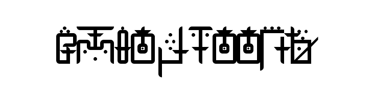 The Hermit Runes Regular  Free Fonts Download