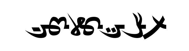 Dardanian Righthand4  Free Fonts Download