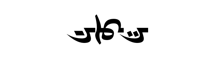 Dardanian Righthand4  Free Fonts Download