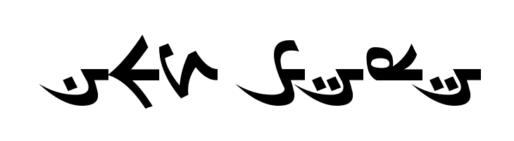 Dardanian Righthand4  Free Fonts Download