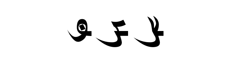 Dardanian Righthand4  Free Fonts Download