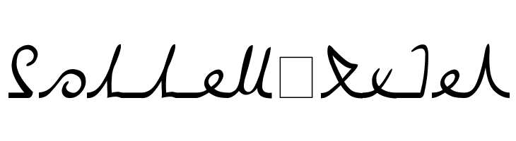 Caralh&ucirc;nan Cursive  Free Fonts Download