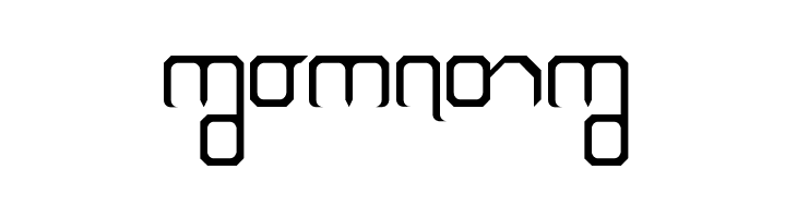 Vorizhaskh Regular  Free Fonts Download