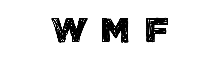 Manhattan Hand Bold All-Caps  Free Fonts Download