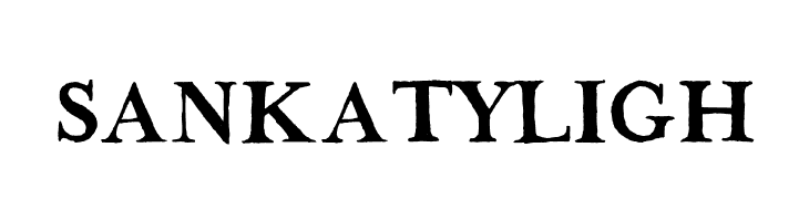 SANKATYLIGH The Missus Hand Bold Font