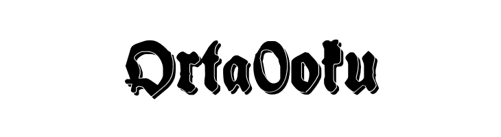 Schneidler Halb Fette Shadow  Free Fonts Download