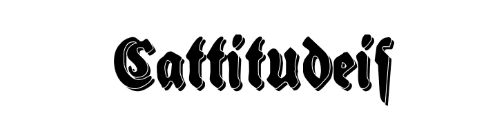 SchneidlerHalbFetteShadow  Free Fonts Download