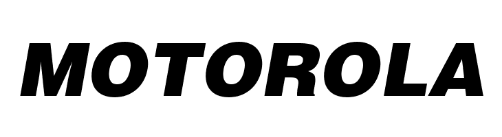 MOTOROLA SoftMicro Font