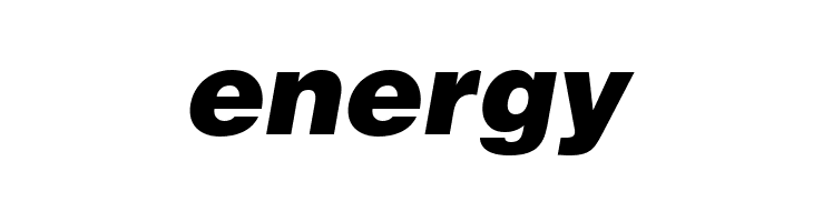 energy SoftMicro Font