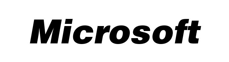 Microsoft SoftMicro Normal o Font
