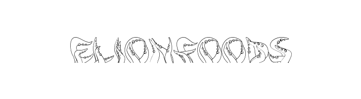 three_tentakel  Free Fonts Download