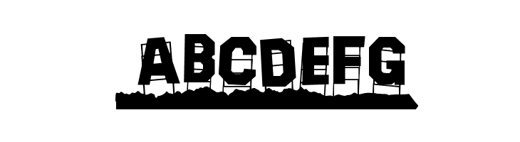 Hollywood Capital Hills  Free Fonts Download