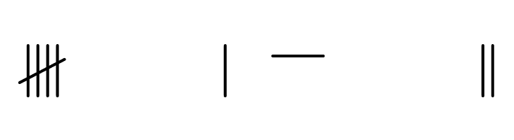 Tally Mark  Free Fonts Download