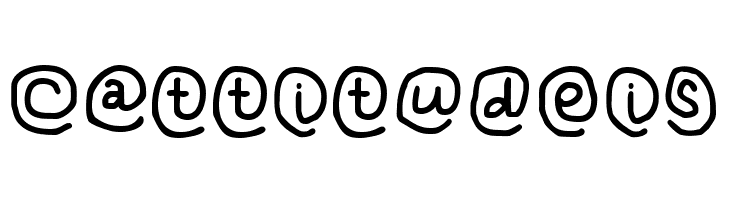 At Sign Regular  Free Fonts Download