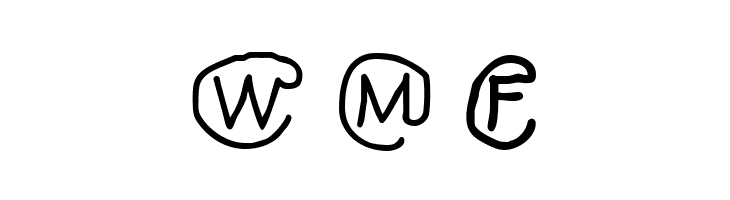 At Sign Regular  Free Fonts Download