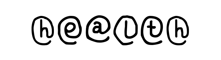At Sign Regular  Free Fonts Download