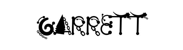 Body Piercing & Chains  Free Fonts Download