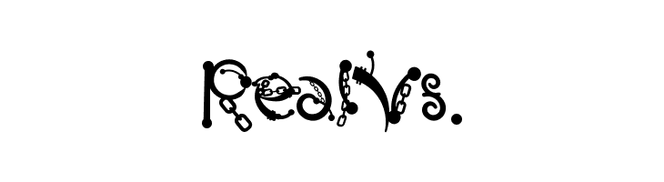 Body Piercing & Chains  Free Fonts Download