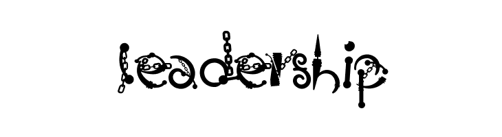 Body Piercing & Chains  Free Fonts Download