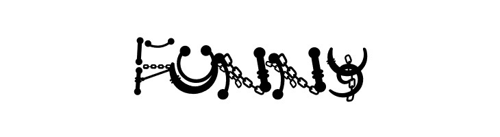 BodyPiercing&Chains  Free Fonts Download