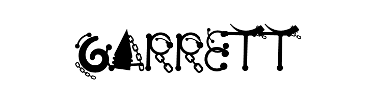 BodyPiercing&Chains  Free Fonts Download