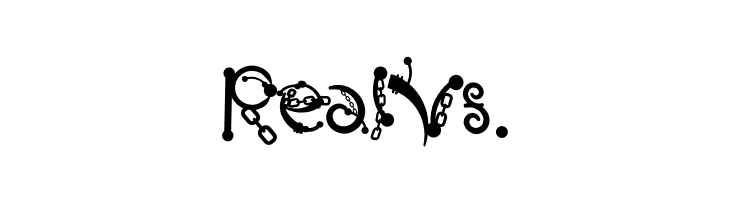 BodyPiercing&Chains  Free Fonts Download