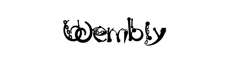 BodyPiercing&Chains  Free Fonts Download