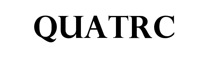 QUATRC Title Wave Regular Font