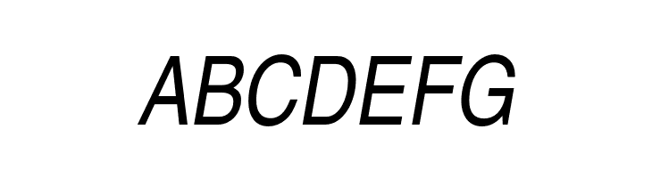 TeXGyreHerosCondensed-Italic  Free Fonts Download