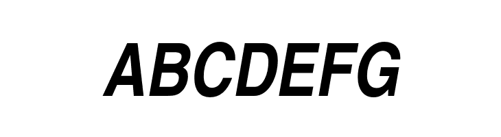 TeXGyreHerosCondensed-BoldItalic  Free Fonts Download
