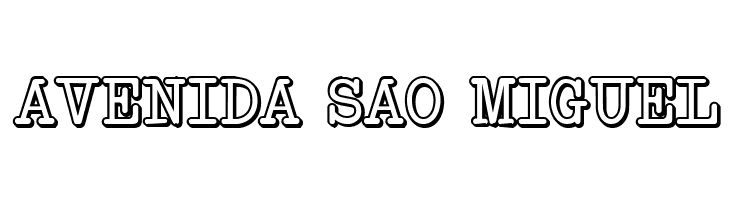 NeoBulletin Limited Shadow  Free Fonts Download