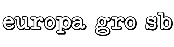 NeoBulletin Limited Shadow  Free Fonts Download