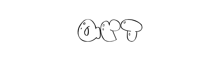 Some bubbles  Free Fonts Download