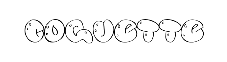 Some bubbles  Free Fonts Download