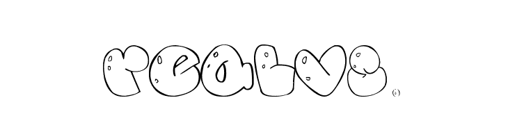 Some bubbles  Free Fonts Download
