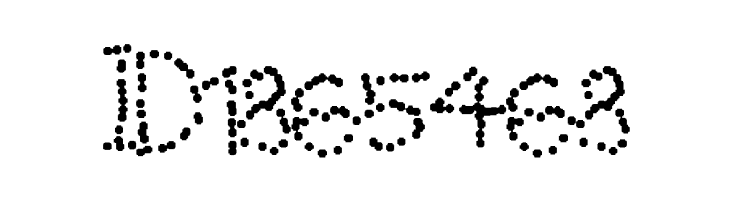 Dotted line  Free Fonts Download