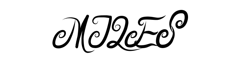 Delicious Curls Bold  Free Fonts Download