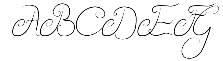Delicious Curls  Free Fonts Download