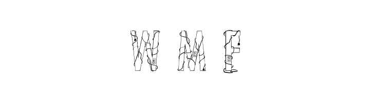 CrossedWires-Condensed  Free Fonts Download