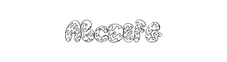 CreamCone  Free Fonts Download