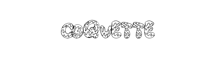 CreamCone  Free Fonts Download