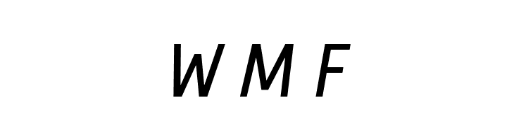 Cuprum Italic  Free Fonts Download