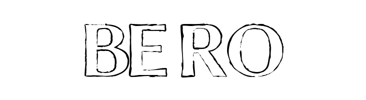 Chalk Line Outline  Free Fonts Download