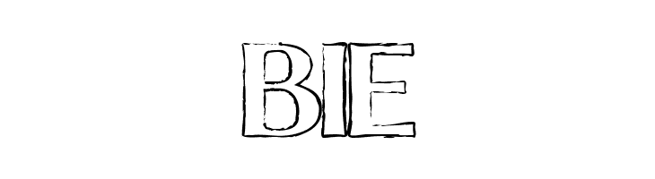 Chalk Line Outline  Free Fonts Download