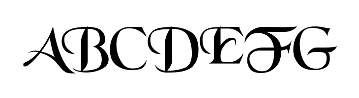 Black Chancery  Free Fonts Download