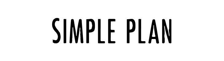 SIMPLE%2BPLAN PunkRockShow Regular Font