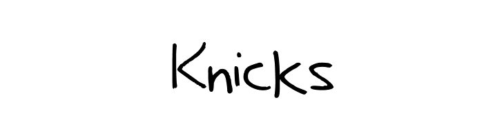 Nic's Handwriting  Free Fonts Download